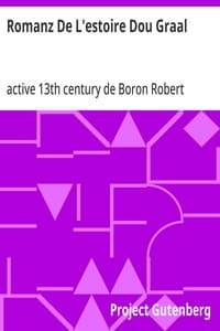 Romanz De L'estoire Dou Graal