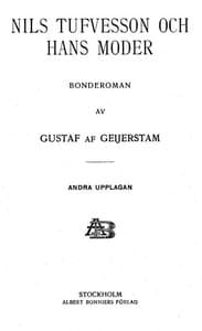 Nils Tufvesson och hans moder: Bonderoman