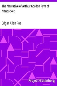 Cover of The Narrative of Arthur Gordon Pym of Nantucket: Comprising the details of a mutiny and atrocious butchery on board the American brig Grampus, on her way to the South Seas, in the month of June, 1827.
