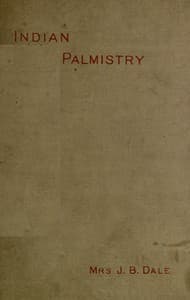Cover of Indian Palmistry
