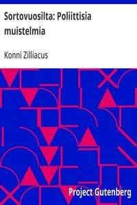 Sortovuosilta: Poliittisia muistelmia