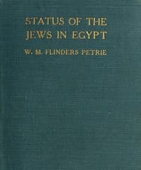 The Status of the Jews in Egypt: The Fifth Arthur Davis Memorial Lecture