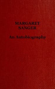 Cover of Margaret Sanger: an autobiography.