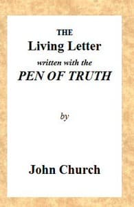 Cover of The Living Letter, Written with the Pen of Truth: Being the Substance of a Sermon, Preached at the Obelisk Chapel, St. George's Fields, on Sunday Morning, Sept. 26, 1813.