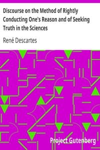 Cover of Discourse on the Method of Rightly Conducting One's Reason and of Seeking Truth in the Sciences