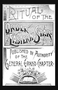 Cover of Ritual of the Order of the Eastern Star