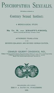 Cover of Psychopathia sexualis: With especial reference to contrary sexual instinct: A medico-legal study