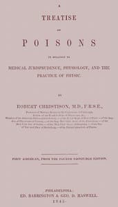 Cover of Treatise on Poisons: In relation to medical jurisprudence, physiology, and the practice of physic