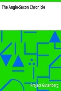 Cover of The Anglo-Saxon Chronicle