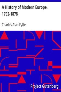 Cover of A History of Modern Europe, 1792-1878