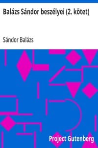 Cover of Balázs Sándor beszélyei (2. kötet)