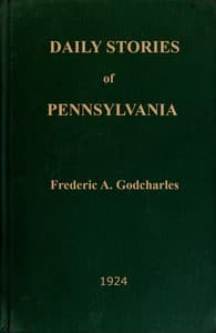 Cover of Daily stories of Pennsylvania : $b prepared for publication in the leading daily newspapers of the state...