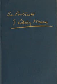 Cover of Pen-portraits of literary women : $b by themselves and others, Volume 2 (of 2)