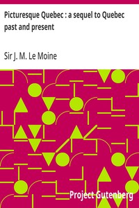 Picturesque Quebec : a sequel to Quebec past and present