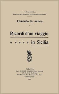 Cover of Ricordi d'un viaggio in Sicilia