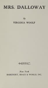 Cover of Mrs. Dalloway