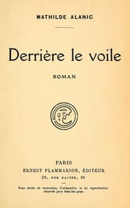 Derrière le voile : $b roman