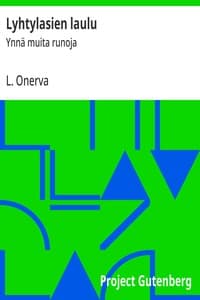 Cover of Lyhtylasien laulu : $b Ynnä muita runoja