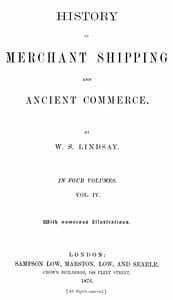 Cover of History of merchant shipping and ancient commerce, Volume 4 (of 4)