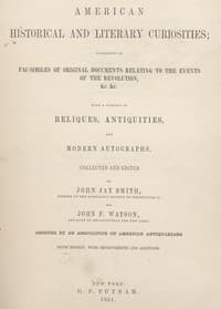 American Historical and Literary Curiosities, Part 02