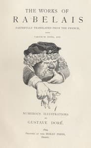 Cover of Gargantua and Pantagruel, Illustrated, Book 1