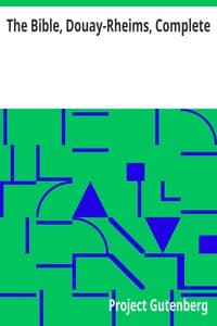 Cover of The Bible, Douay-Rheims, Complete: The Challoner Revision