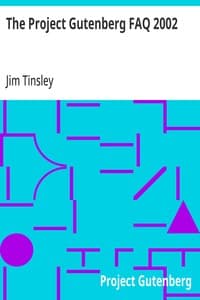 Cover of The Project Gutenberg FAQ 2002