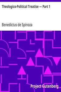 Cover of Theologico-Political Treatise — Part 1