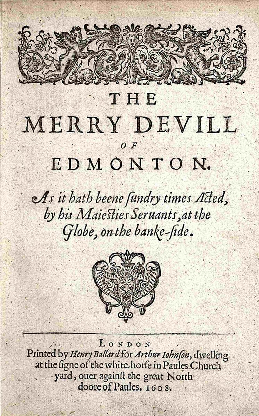Cover of The Merry Devil of Edmonton
