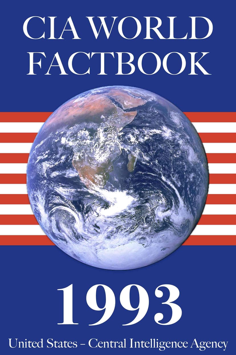 Cover of The 1993 CIA World Factbook