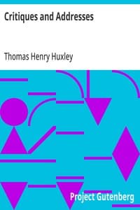 Cover of Critiques and Addresses