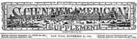 Cover of Scientific American Supplement, No. 829, November 21, 1891