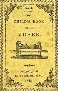 Cover of The Child's Book About Moses
