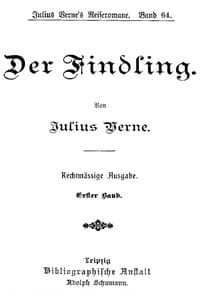 Cover of Der Findling. Erster Band.