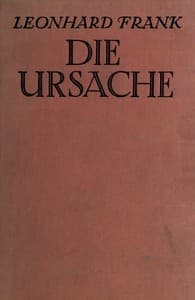 Cover of Die Ursache: Erzählung