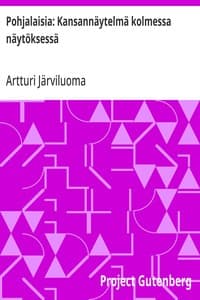 Cover of Pohjalaisia: Kansannäytelmä kolmessa näytöksessä