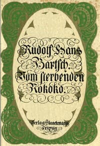 Cover of Vom sterbenden Rokoko