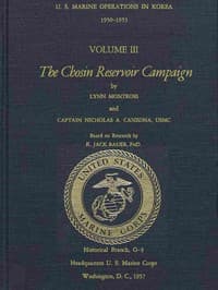 Cover of U.S. Marine Operations in Korea, 1950-1953, Volume 3 (of 5): The Chosin Reservoir Campaign