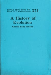 Cover of A history of evolution